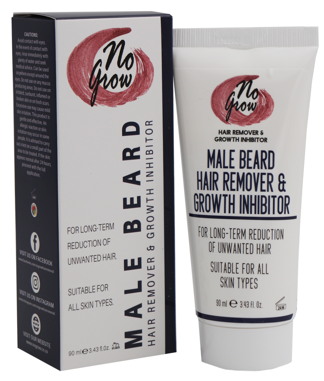 No Grow - Male beard inhibitor